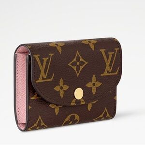 Louis Vuitton Brown Monogram Compact Wallet im willing to trade